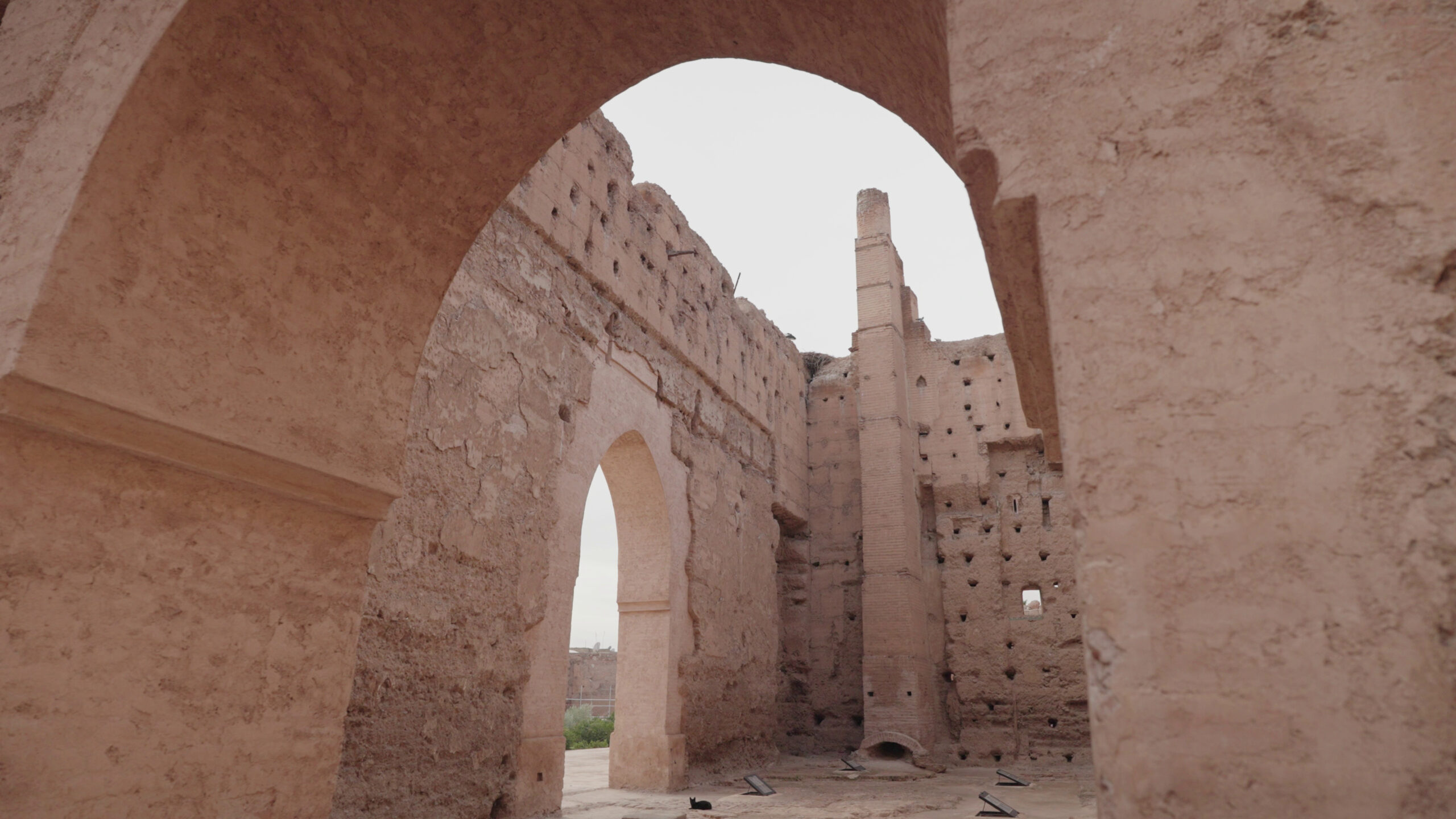 El Badi Palace ruins, Marrakech, Morocco